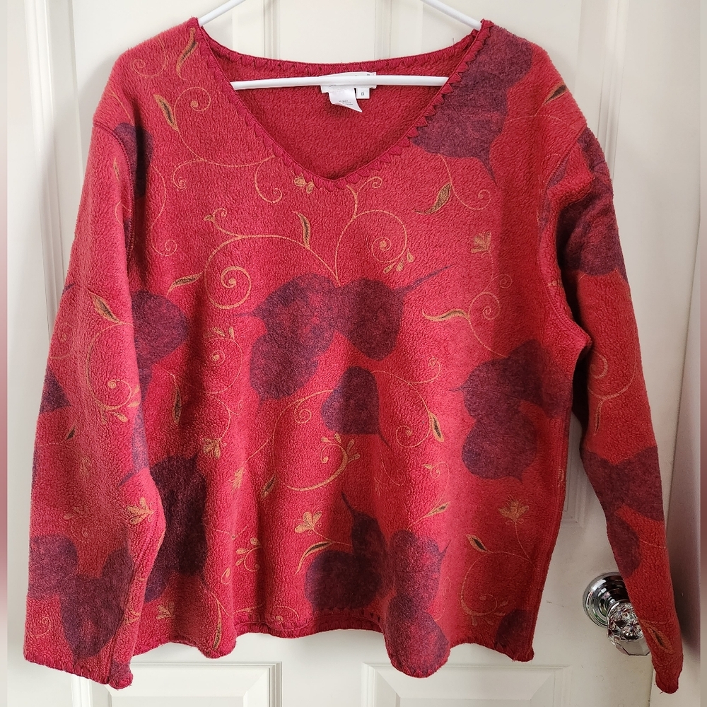 Coldwater Creek Fleece Top